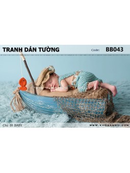 Tranh dán tường BABY BB043