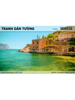 Tranh dán tường phong cảnh biển SEA010