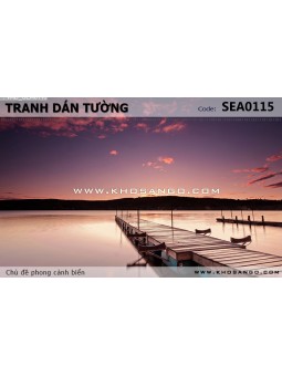 Tranh dán tường phong cảnh biển SEA115