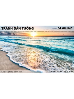 Tranh dán tường phong cảnh biển SEA162