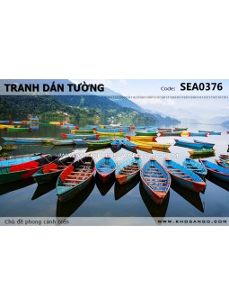 Tranh dán tường phong cảnh biển SEA376