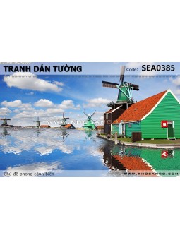 Tranh dán tường phong cảnh biển SEA385