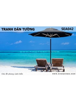 Tranh dán tường phong cảnh biển SEA042