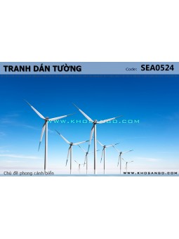 Tranh dán tường phong cảnh biển SEA524