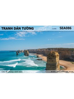 Tranh dán tường phong cảnh biển SEA086