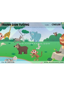 Tranh dán tường CARTOON CN0100