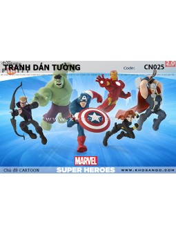 Tranh dán tường CARTOON CN025