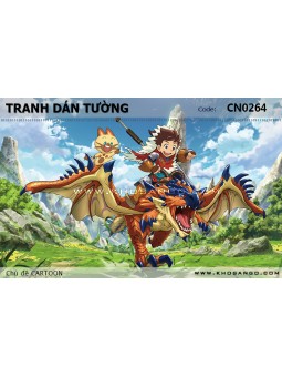 Tranh dán tường CARTOON CN0264