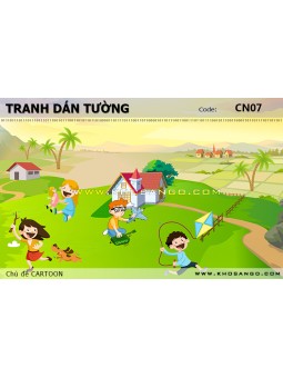 Tranh dán tường CARTOON CN07