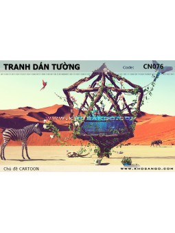 Tranh dán tường CARTOON CN076