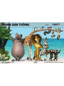 Tranh dán tường CARTOON CN077