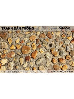 Tranh dán tường Đại Dương 3D DH-0001