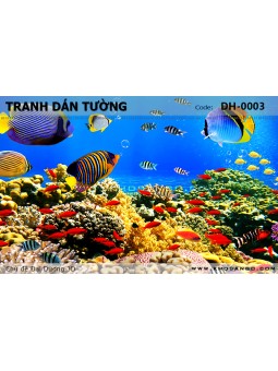 Tranh dán tường Đại Dương 3D DH-0003