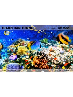 Tranh dán tường Đại Dương 3D DH-0004