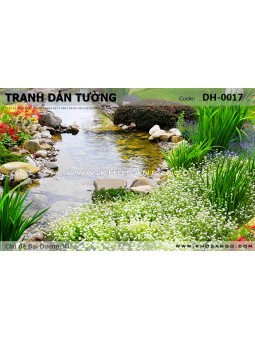 Tranh dán tường Đại Dương 3D DH-0017