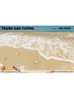 Tranh dán tường Đại Dương 3D DH-0030