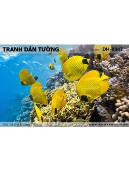 Tranh dán tường Đại Dương 3D DH-0047