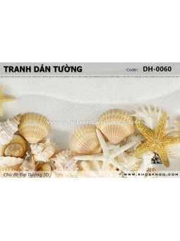 Tranh dán tường Đại Dương 3D DH-0060