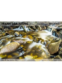 Tranh dán tường Đại Dương 3D DH-0065