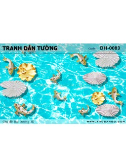 Tranh dán tường Đại Dương 3D DH-0083