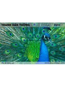 Tranh dán tường Động vật DV01