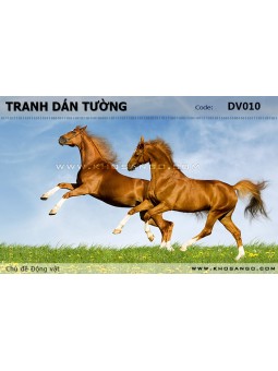 Tranh dán tường Động vật DV010