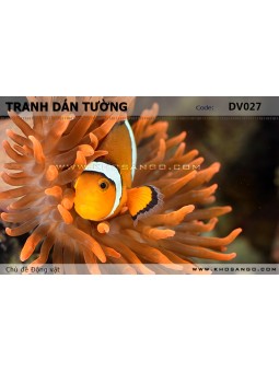 Tranh dán tường Động vật DV027