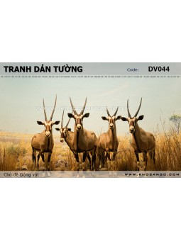 Tranh dán tường Động vật DV044