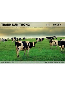 Tranh dán tường Động vật DV093