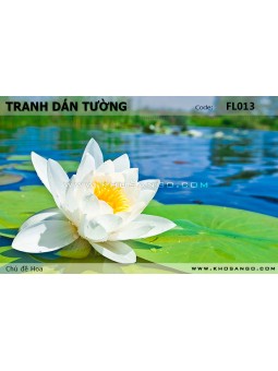 Tranh dán tường Hoa FL013