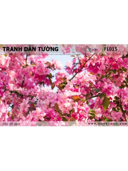 Tranh dán tường Hoa FL015