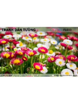 Tranh dán tường Hoa FL033