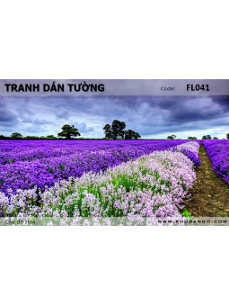 Tranh dán tường Hoa FL041