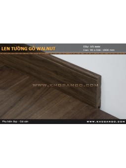 Len Tường gỗ Walnut