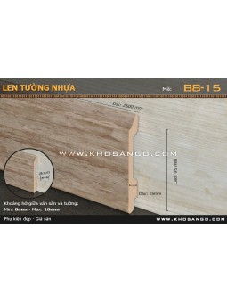 Len Tường nhựa B8-15