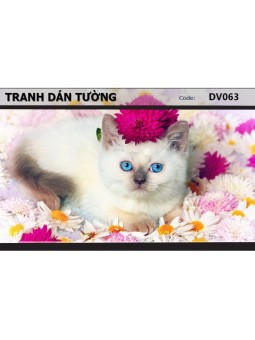 Tranh dán tường Động vật DV063