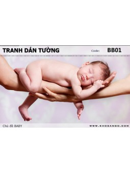 Tranh dán tường BABY BB01