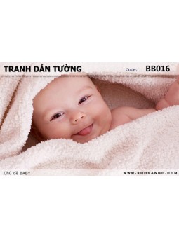 Tranh dán tường BABY BB016