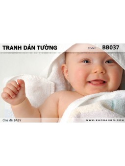 Tranh dán tường BABY BB037