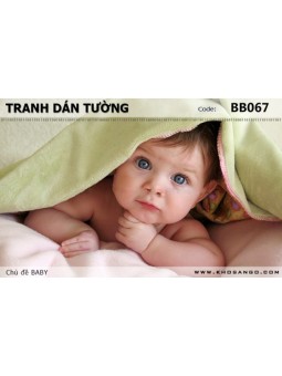 Tranh dán tường BABY BB067