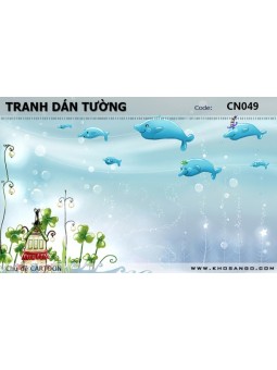 CARTOON wall paintings CN049