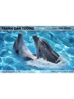 Tranh dán tường Đại Dương 3D DH-0029