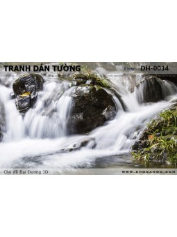 Tranh dán tường Đại Dương 3D DH-0034