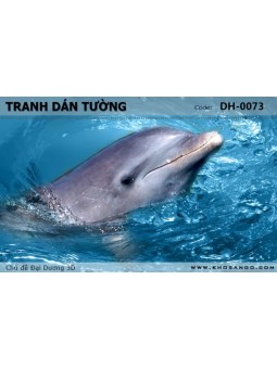 Tranh dán tường Đại Dương 3D DH-0073