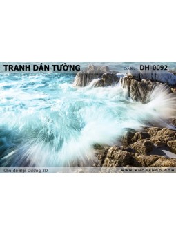 Ocean 3D wall paintings DH-0092