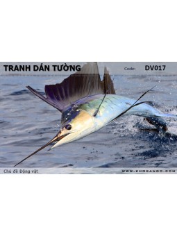 Tranh dán tường Động vật DV017