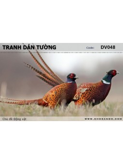 Tranh dán tường Động vật DV048