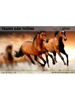 Tranh dán tường Động vật DV09