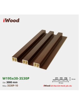 iWood W195x30-3S30P-10