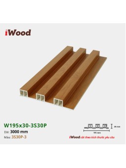 iWood W195x30-3S30P-3